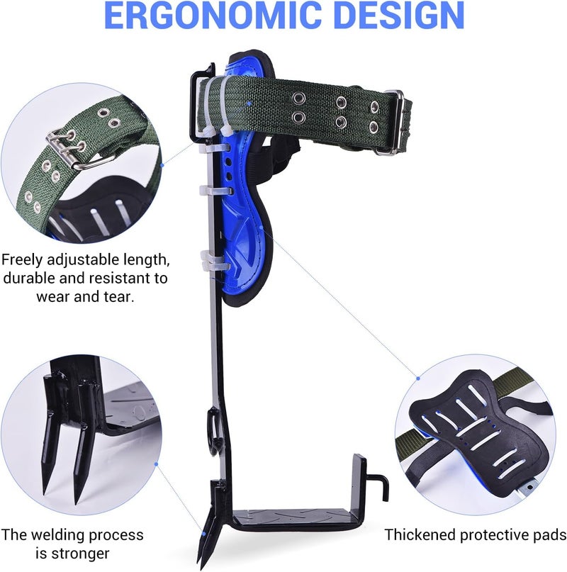 Lenareli Climbing Equipment. Tree - Climbing Kits. Anti - Slip Climbing Tools with footboards. —— Forestry Operation Equipment Suitable for Rock Climbing, Tree Trimming, Hunting, and Fruit Picking. - Image 3